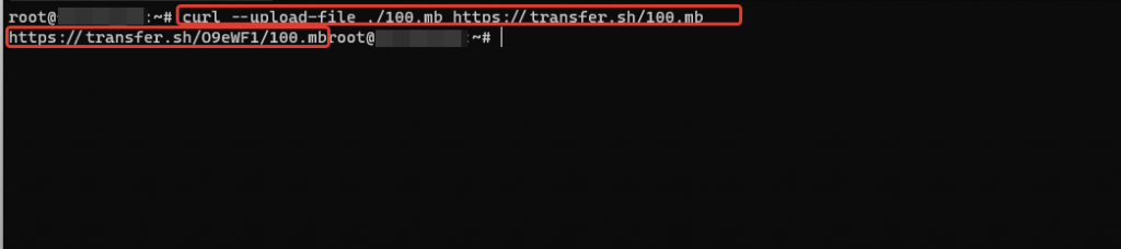 Как выгрузить файлы с помощью transfer.sh в Linux